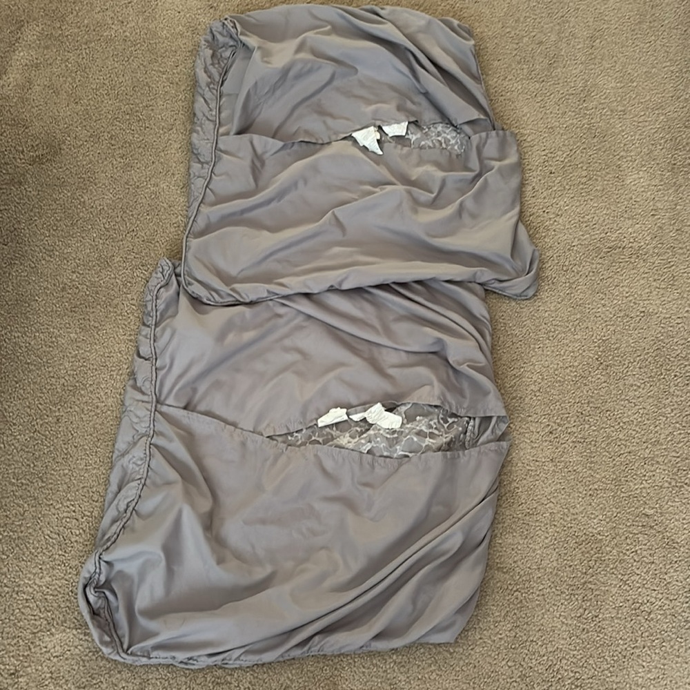 Purple Quilted Pillow case x 2 - Picture 2 of 6
